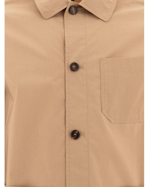 Incotex Natural Button-Up Jacket for men