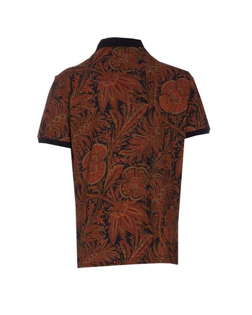 Etro Brown T-shirts And Polos for men