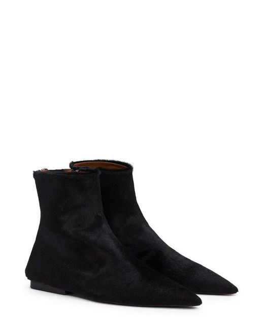 Marsèll Black Ago Pointed-toe Boots