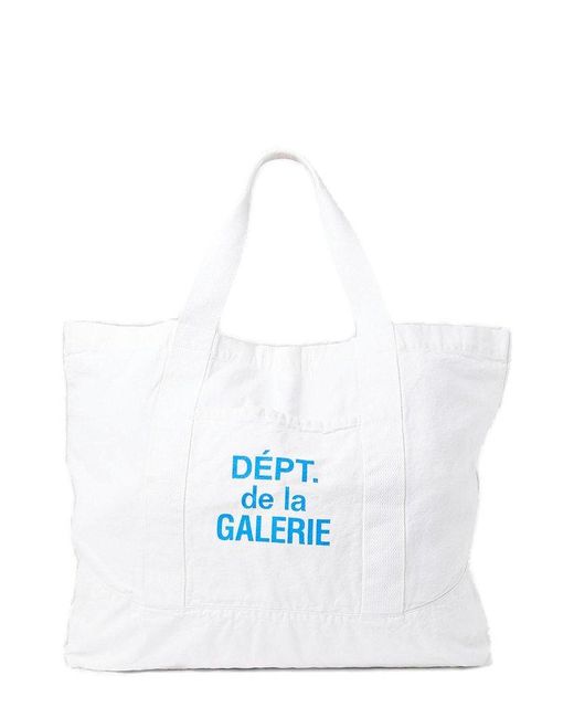 GALLERY DEPT. Blue Logo-printed Top Handle Bag for men