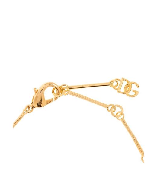 Dolce & Gabbana Metallic Cross-motif Bracelet