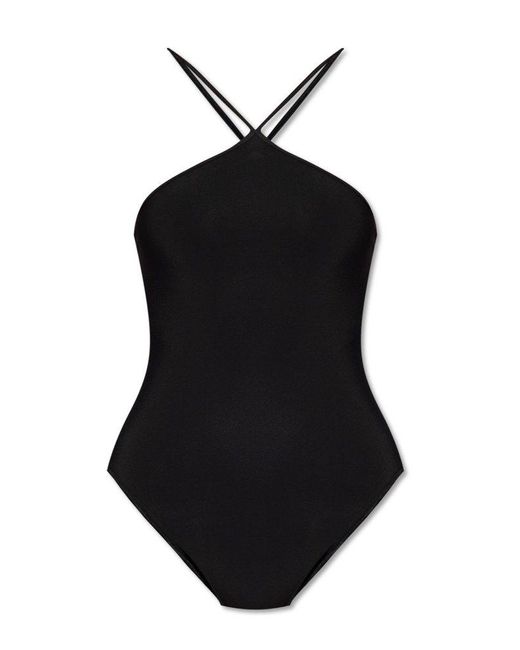 Saint Laurent Black One-Piece Swimsuit