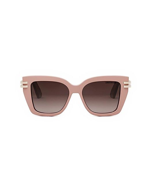Dior Brown Cdior S1i Square Frame Sunglasses