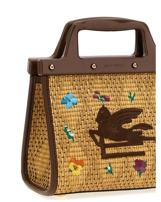 Etro Brown Love Trotter Tote Bag