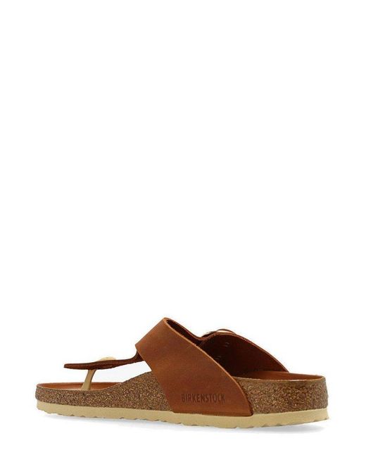 Birkenstock Brown Gizeh Big Buckle Sandals