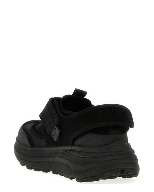 Suicoke Black Tred Sneakers for men
