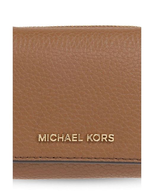 MICHAEL Michael Kors Brown Wallet 'Empire'