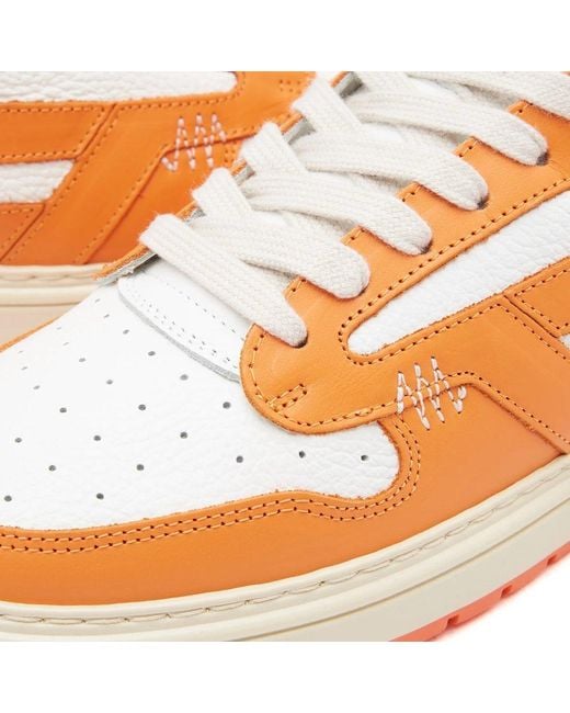 Represent Orange Reptor Lace-up Sneakers for men