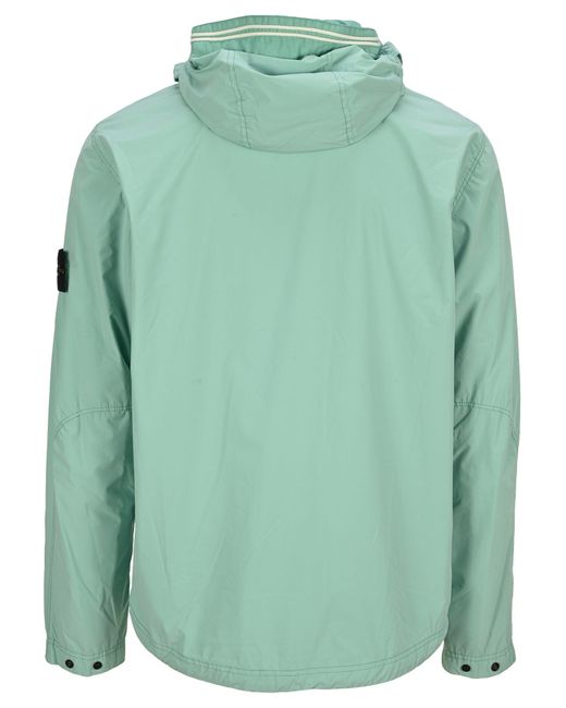 Stone Island Skin Touch Nylon Jacket In Green For Men Lyst
