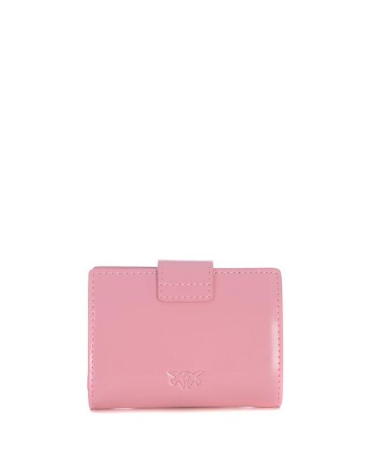 Pinko Pink Wallet "Love Birds"