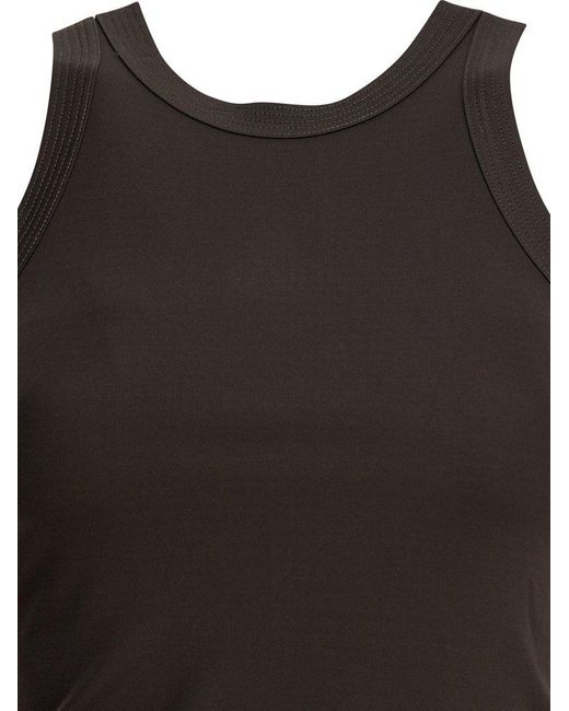 Totême  Black Fluid Sleeveless Tank Top