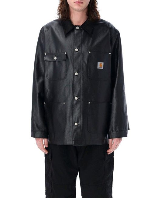 Junya Watanabe Black Corduroy Collar Jacket for men