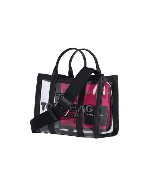Marc Jacobs Black Small Transparent Tote Bag