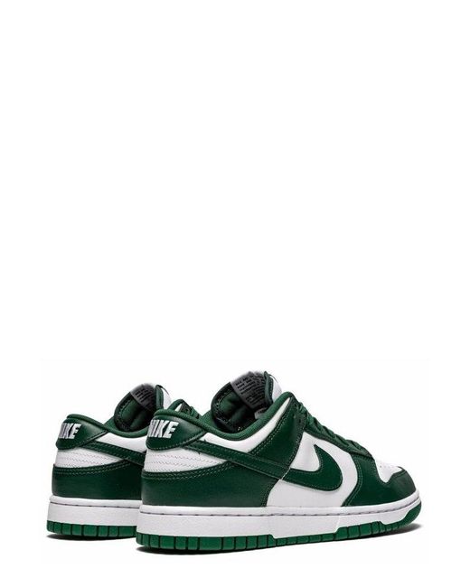 Nike Green Dunk Low-Top Sneakers