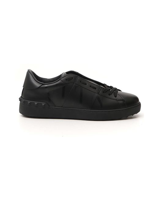 valentino garavani black sneakers