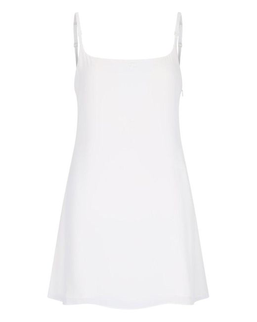 Courreges White Mini Dress "slip"