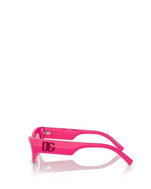 Dolce & Gabbana Pink Cat-eye Frame Sunglasses