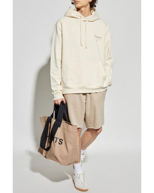 AllSaints Natural Hoodie Sweater for men