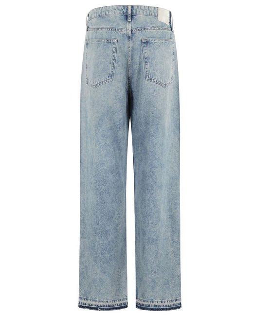 Rag & Bone Blue Logan Mid Rise
