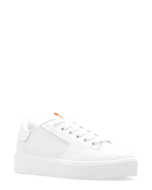 See By Chloé White 'hella' Lace-up Sneakers,