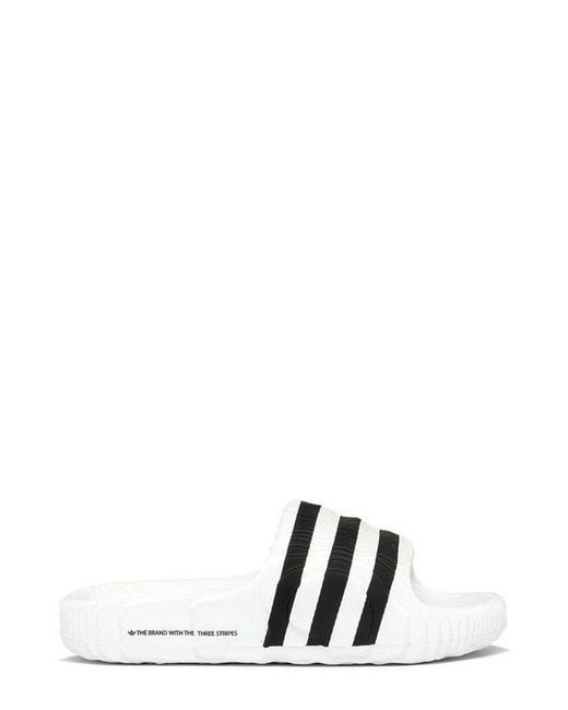 Adidas Originals Black Adilette 22 Slides for men