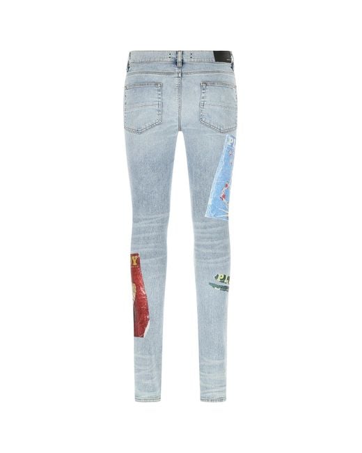 Patchwork skinny jeans mens 2025