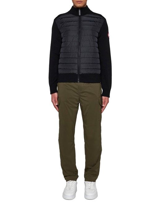 Canada Goose Green Tapered-leg Drawstring Trousers for men
