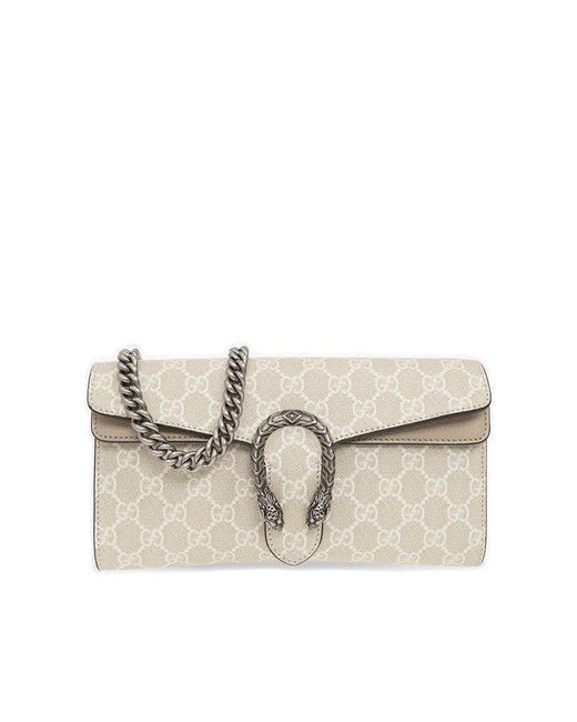 Gucci Natural 'dionysus Small' Shoulder Bag
