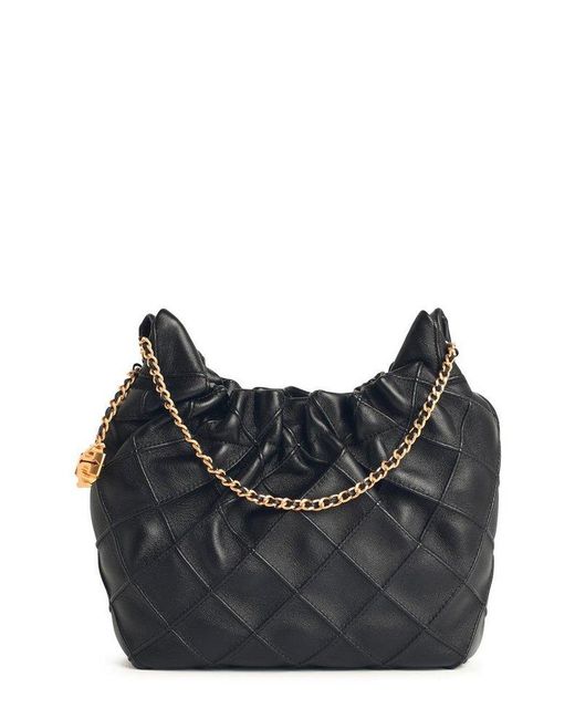 【送料・関税込】Tory Burch★Fleming Mini Hobo Bag Tory Burch Fleming Mini Hobo Bag | Neutrals | FARFETCH CA