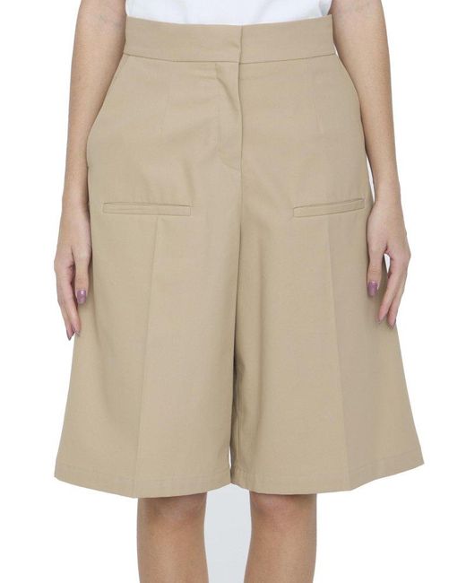 Loewe Natural High-waist Tailored Shorts