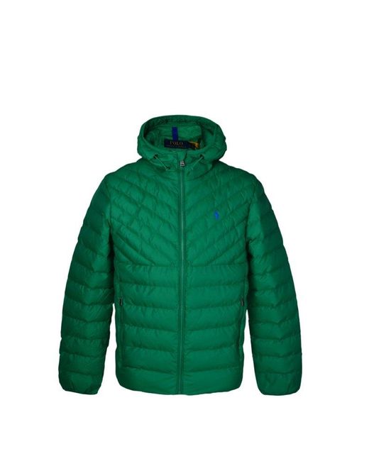 Polo Ralph Lauren Green Down Jacket for men