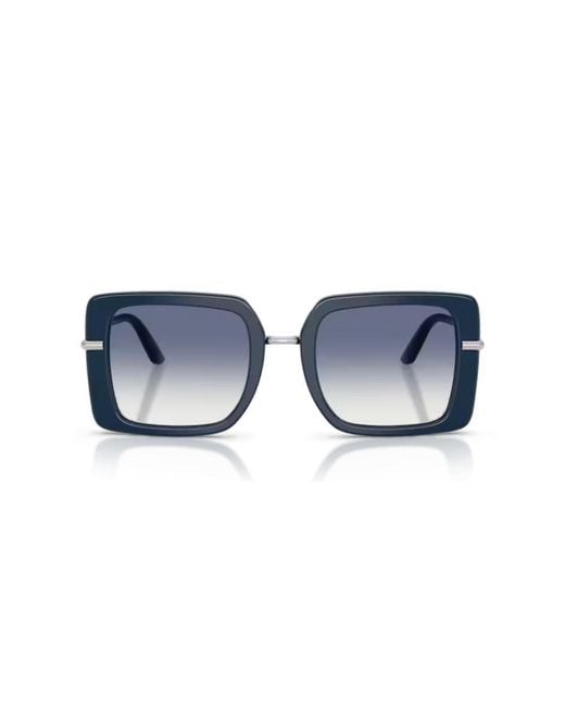 Dolce & Gabbana Black Square Frame Sunglasses