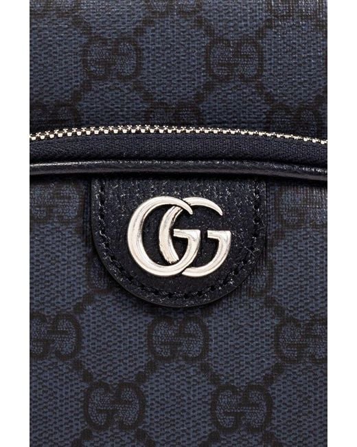 Gucci Black 'ophidia Mini' Shoulder Bag, for men