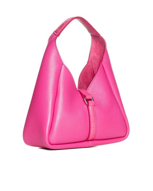 Givenchy Pink G-hobo Mini Leather Bag