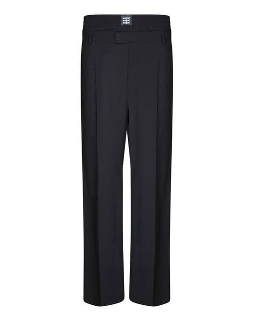 MSGM Blue Trousers for men