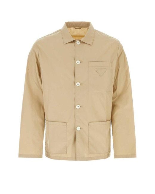 Prada beige shop jacket