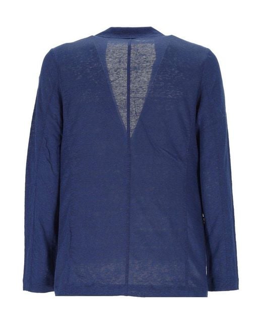 Gran Sasso Blue Single-Breasted Tailored Blazer for men