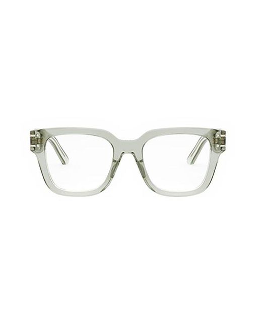 Dior Multicolor Square Frame Glasses