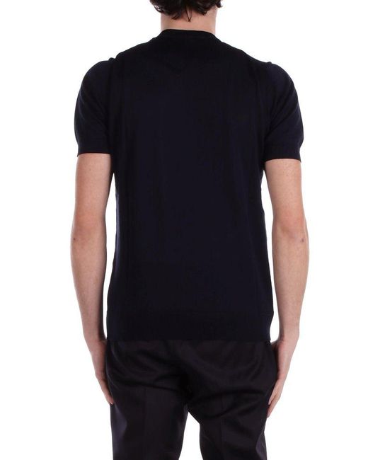 Tagliatore Black Sweaters for men