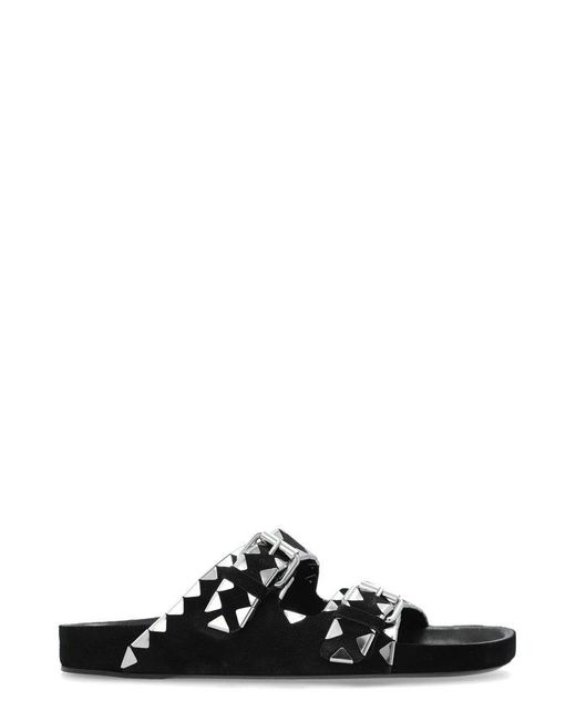 Isabel Marant Black Lennyo Sandals