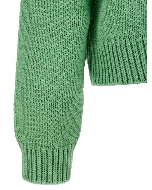 J.W. Anderson Green 'Graphic' Sweater for men
