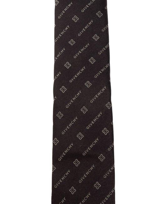 Givenchy Black Silk Tie, for men