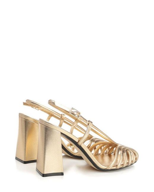 ALEVI Natural Alevi' Milano Marta Cage Heel Sandal