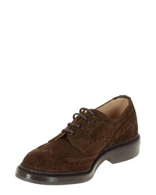 Tricker's Brown Bourton Lace-up Shoes for men