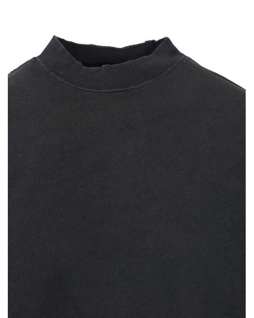 Balenciaga Black Oversized Under Armour T-Shirt