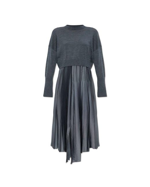 AllSaints Blue Two-Piece Dress Adriana