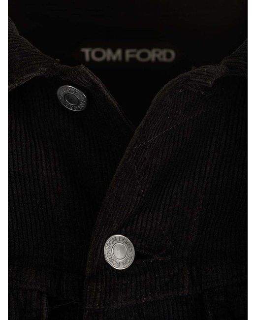 Tom Ford Blue Denim Jacket for men
