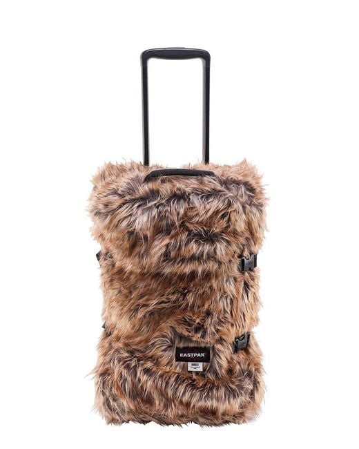 MM6 by Maison Martin Margiela Brown X Eastpack Furry Suitcase