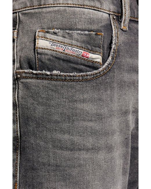 DIESEL Gray '2019 D-strukt' Jeans, for men