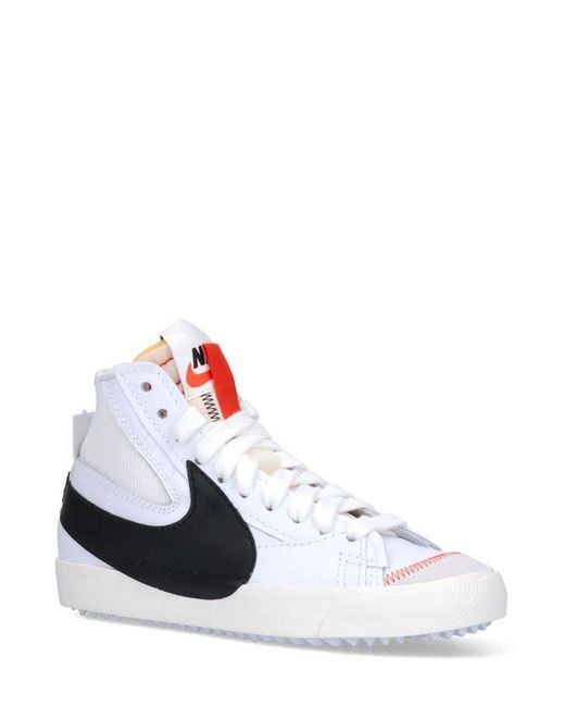 Nike Blazer Mid 77 Jumbo Sneakers in White | Lyst Australia